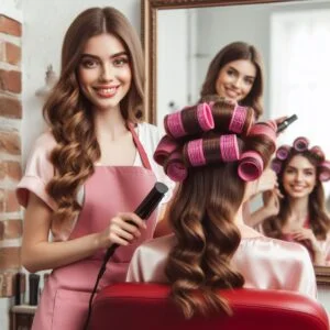 Curling hair